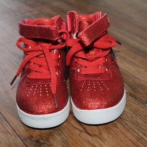 Ruby Red Sparkly Fila